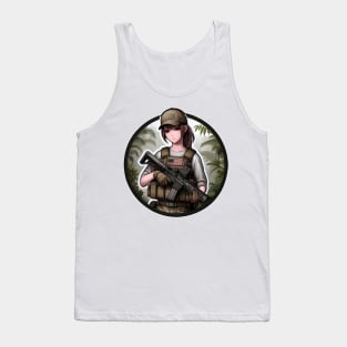 Tactical Girl Tank Top